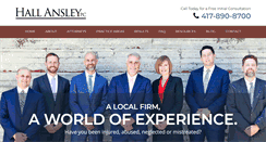 Desktop Screenshot of hallansley.com